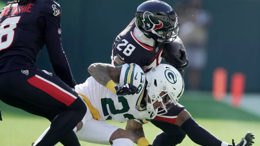 Green Bay Packers 24-22 Houston Texans