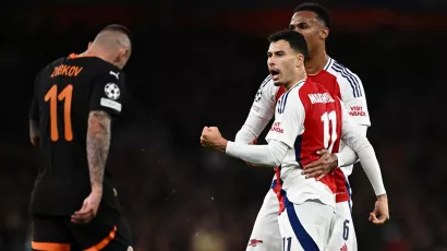 Arsenal venció a Shakhtar Donetsk y mantuvo el invicto en la Champions League