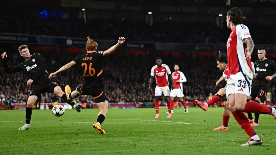 Arsenal venció a Shakhtar Donetsk y mantuvo el invicto en la Champions League