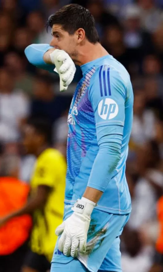 Real Madrid enfrentará El Clásico sin Thibaut Courtois y Rodrygo