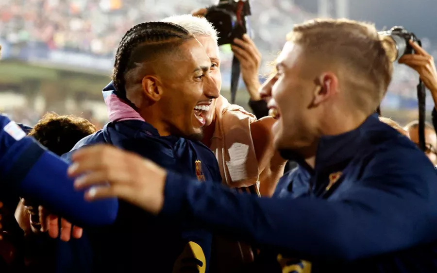 Así celebra el Barcelona el final de la amarga historia con el Bayern Munich