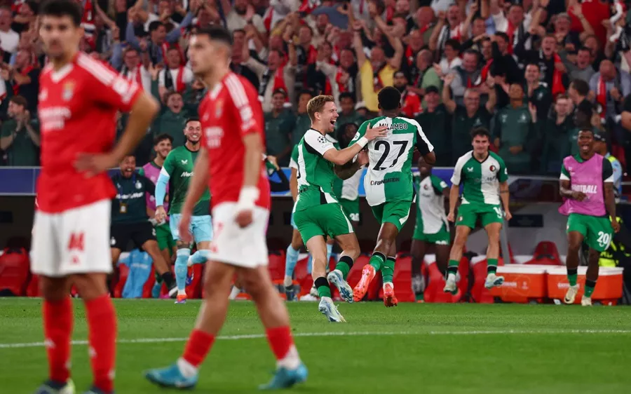 Benfica 1-3 Feyenoord