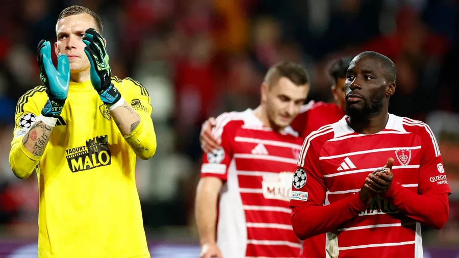 Así se vivió el duelo en el Estadio de Roudourou de Guingamp.