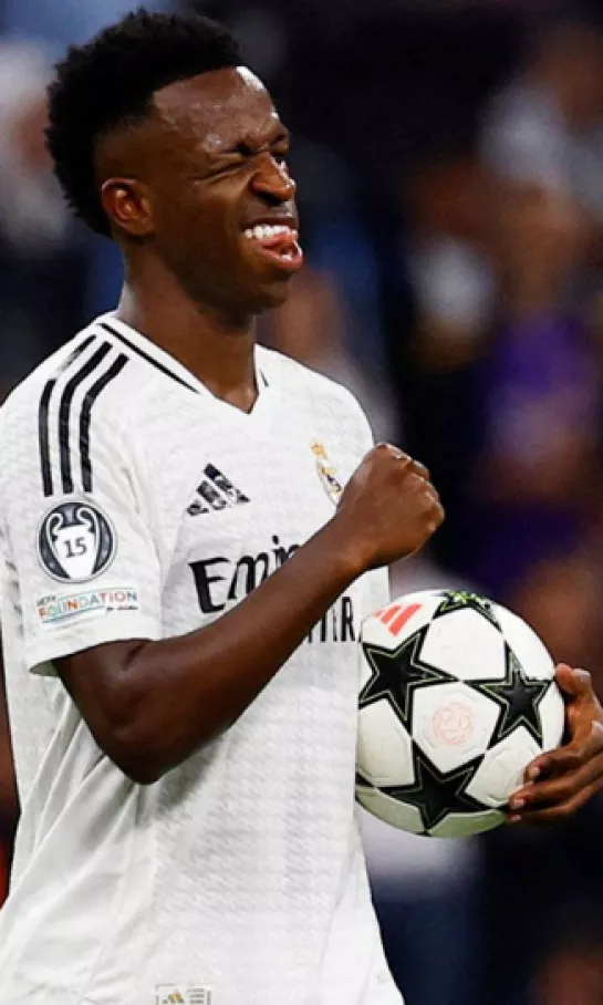 Vinícius Jr. el mejor de la última jornada de Champions League