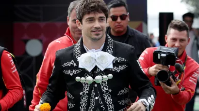 Charles Leclerc vestido de charro es lo mejor que verás hoy