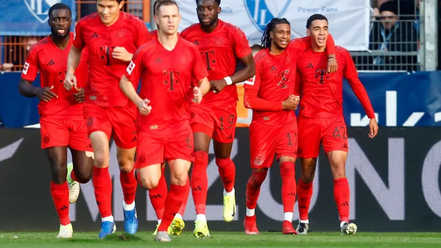 Bayern Munich goleó a Bochum y recuperó la cima de la Bundesliga