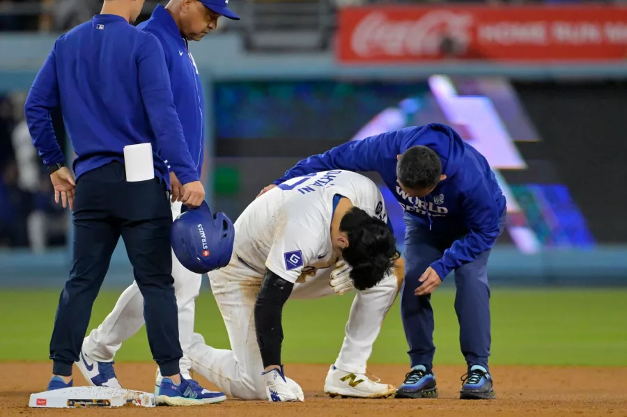 La lesión de Shohei Ohtani ensombreció el triunfo de los Dodgers