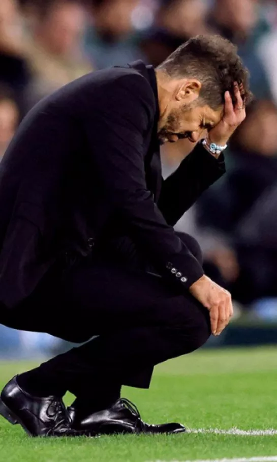 Diego Simeone felicita al Betis tras la dolorosa derrota