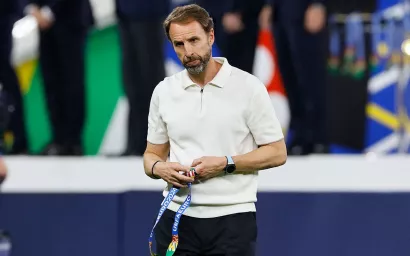 Gareth Southgate. Exentrenador de la selección inglesa.