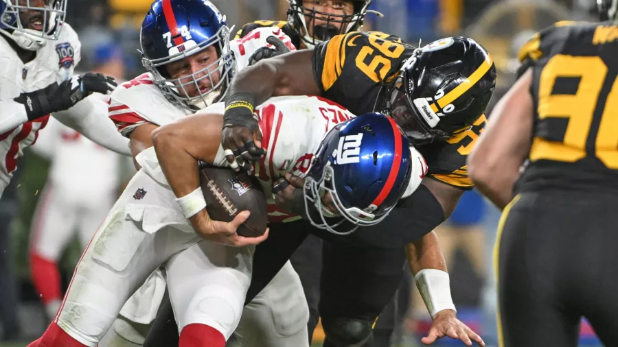 Los Steelers respondieron en casa ante unos inoperantes Giants