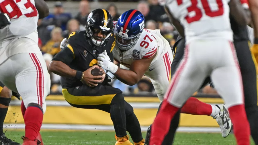 Los Steelers respondieron en casa ante unos inoperantes Giants