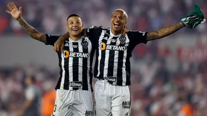 ¡A la final! Atlético de Mineiro celebró en casa de River Plate