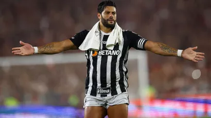 Atlético de Mineiro celebró su pase a la final de la Copa Libertadores.