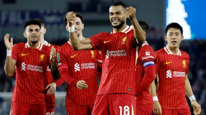 Brighton 2-3 Liverpool | Todos los goles, incluyendo el doblete de Gakpo, fueron en el segundo tiempo