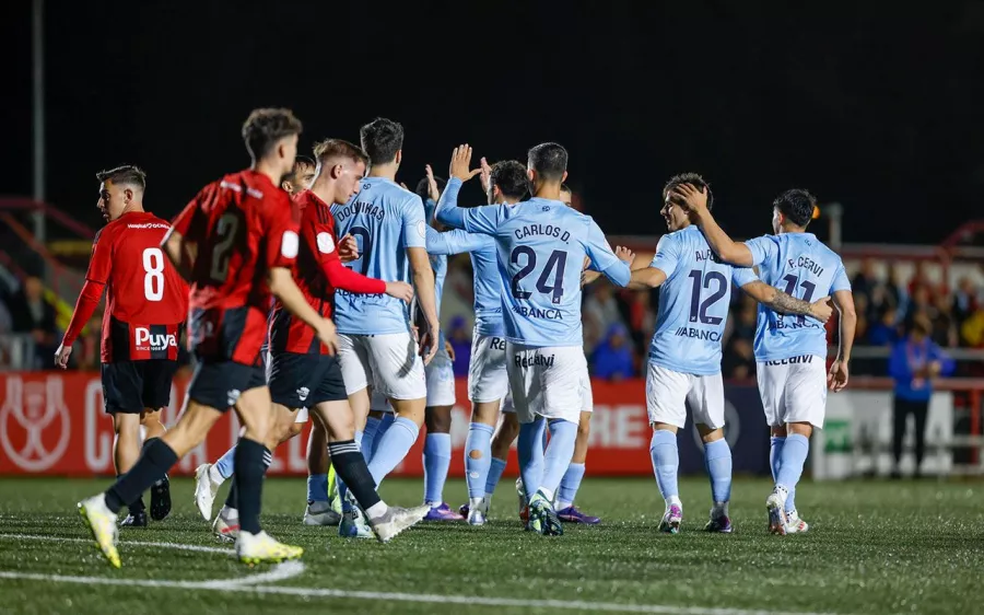 Celta cumple por goleada en la Copa del Rey