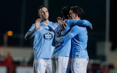 Celta cumple por goleada en la Copa del Rey