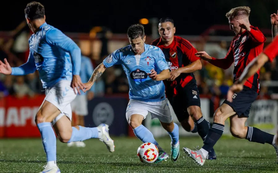 Celta cumple por goleada en la Copa del Rey