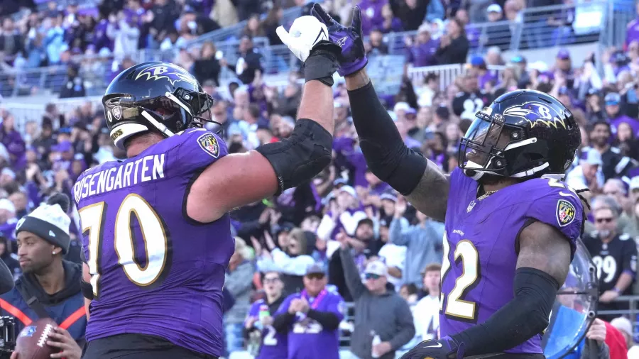 Los Ravens lucieron revolucionados y apalearon a los Broncos