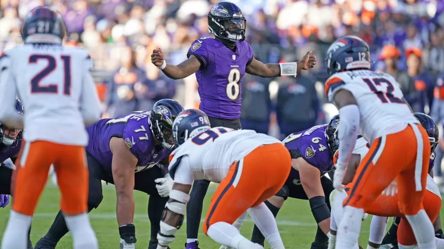 Los Ravens lucieron revolucionados y apalearon a los Broncos