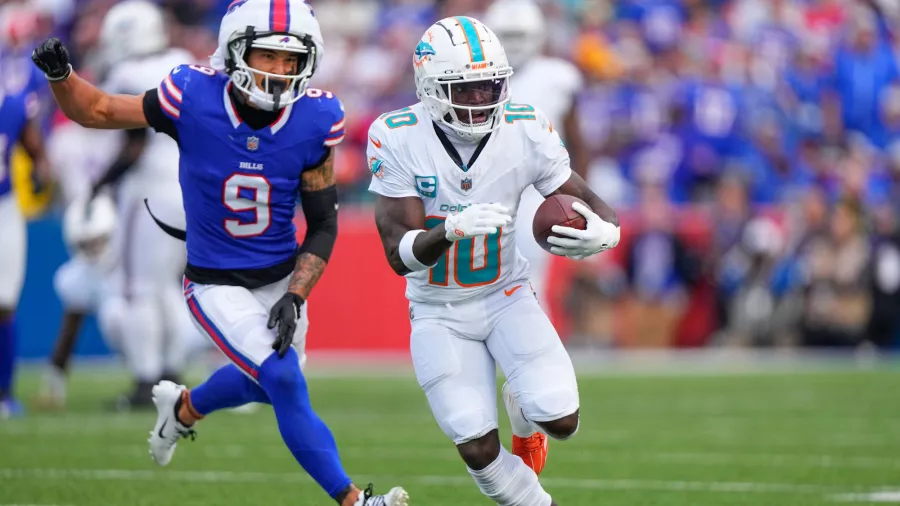 Los Bills le borraron la sonrisa a unos intensos Dolphins