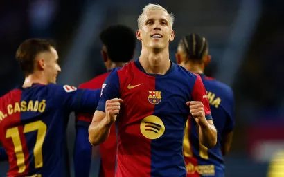 Dani Olmo, el hombre de las cifras perfectas del Barcelona