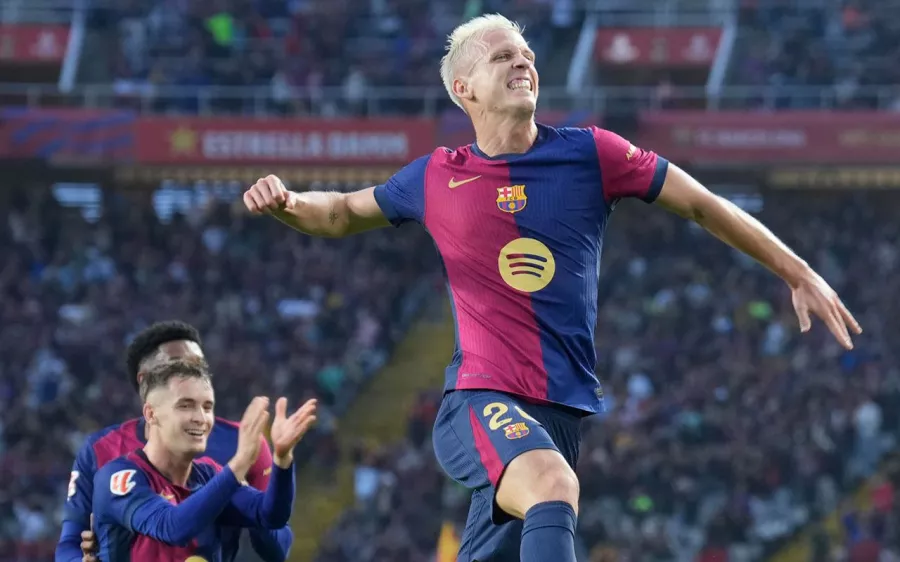 Dani Olmo, el hombre de las cifras perfectas del Barcelona