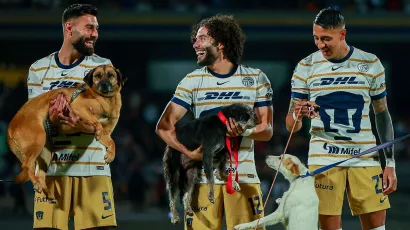 Pumas se llena de perritos y deja postales inolvidables