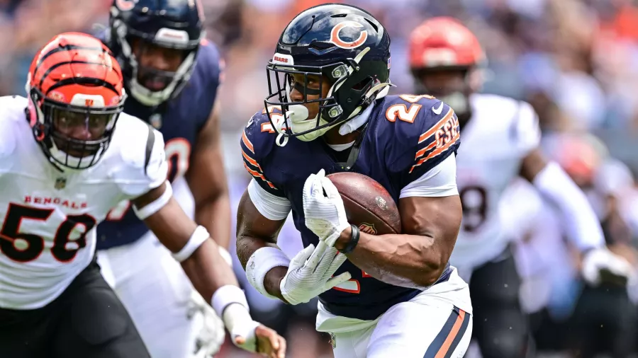 Khalil Herbert, de Chicago Bears a Cincinnati Bengals