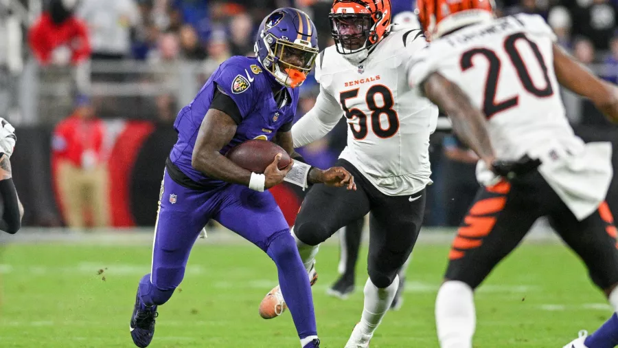 El nuevo uniforme de los Baltimore Ravens se robó la noche