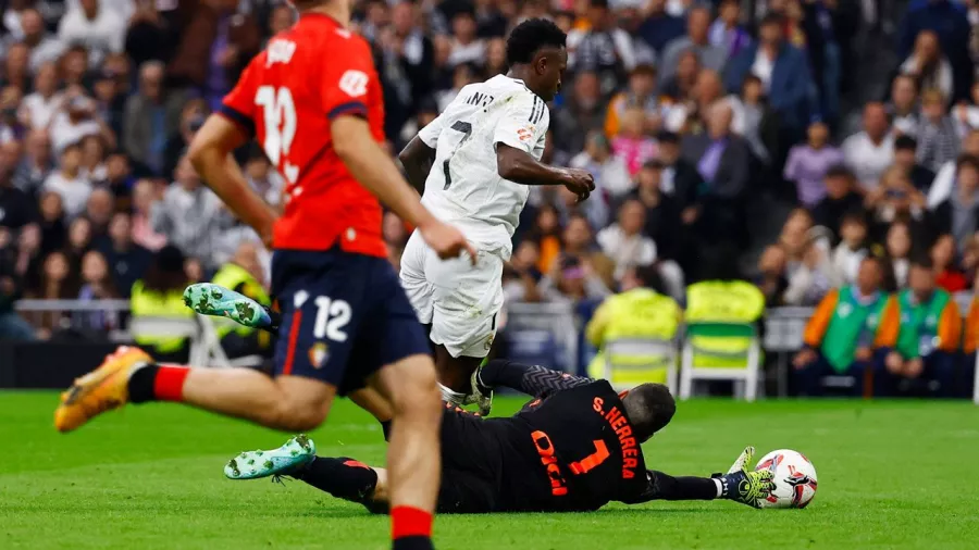 El segundo de la tarde llegó a los 61 minutos tras un pase largo de Andriy Lunin