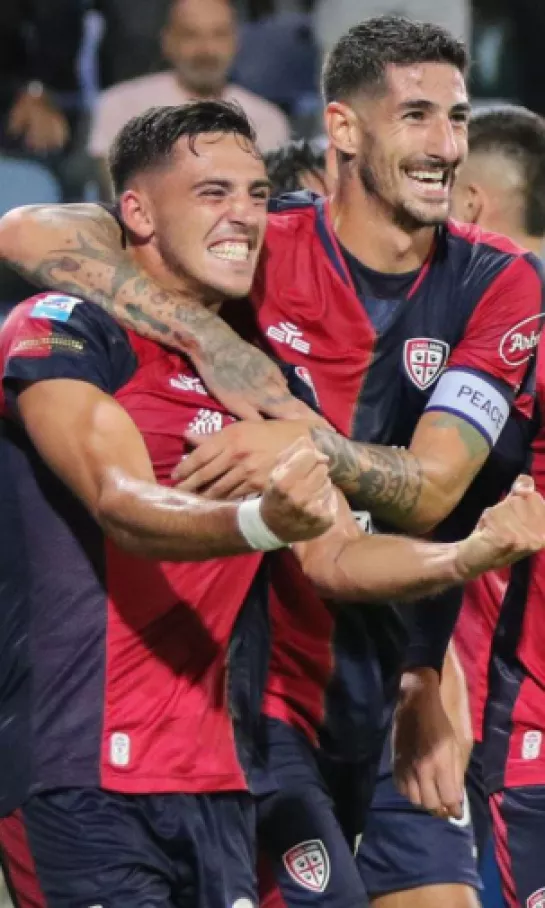 Cagliari le sacó el empate a Milan en la Serie A en los últimos minutos