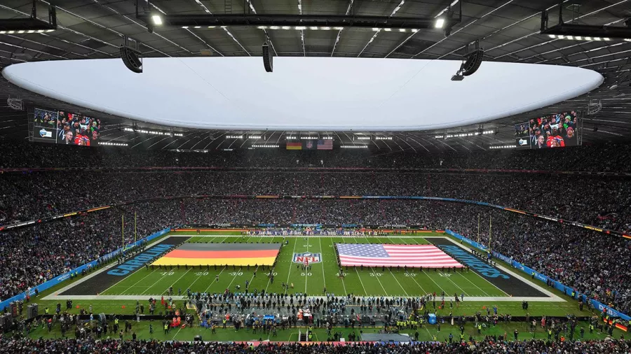 Así fue la transformación del Allianz Arena para recibir a la NFL