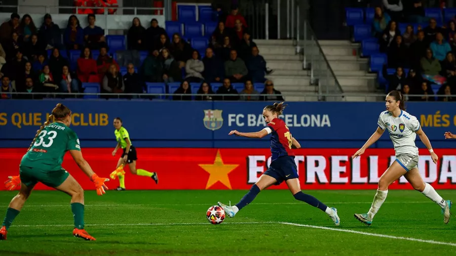 El Barelona lo logró; vapuleó 7-0 en Champions League femenil