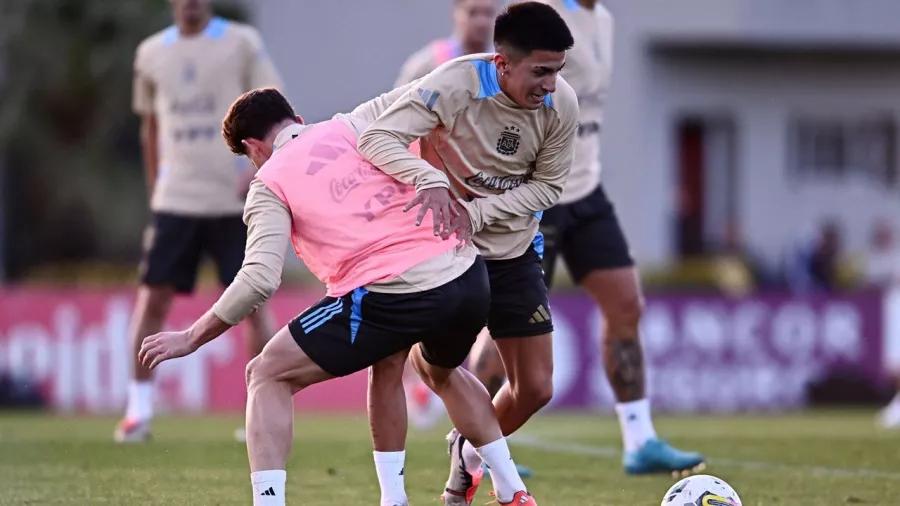 Argentina entrenó con toda su artillería