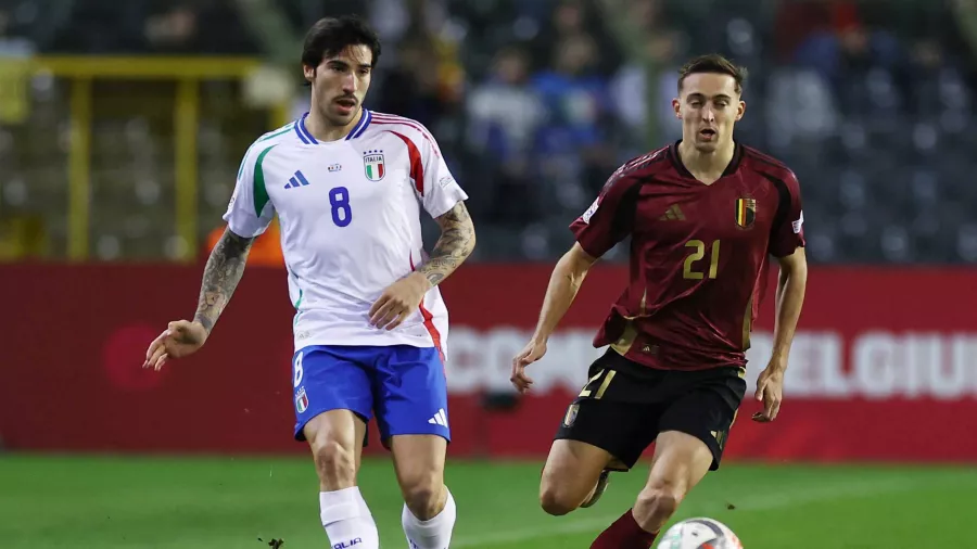 El primer gol de Sandro Tonali con Italia selló el pase a cuartos de final