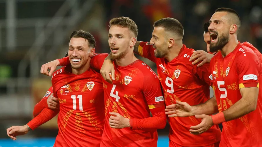 Macedonia del Norte 1-0 Letonia