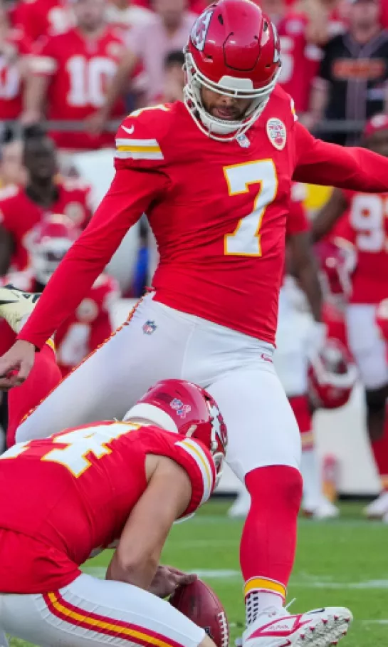 Harrison Butker será operado, ¿peligra el invicto de los Chiefs?