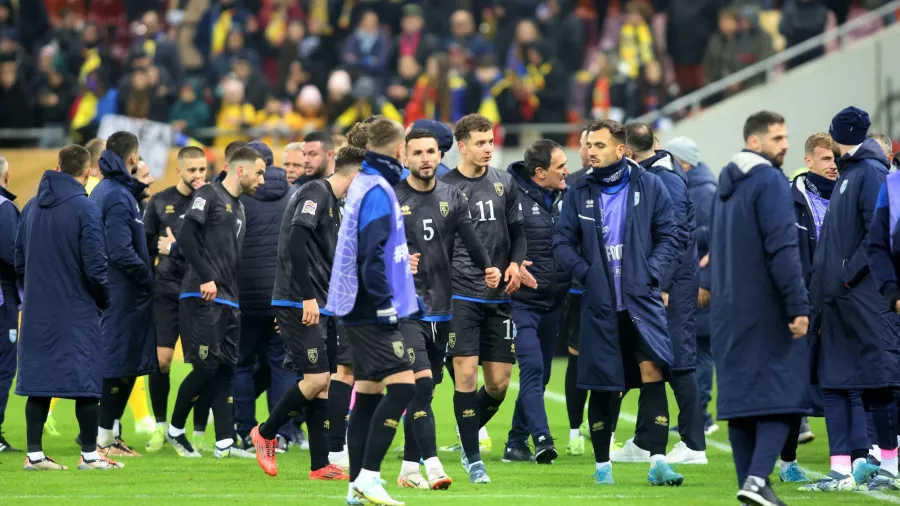 La Selección de Kosovo abandonó el juego ante Rumania