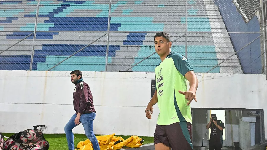 La Selección Mexicana reconció el stadio Morazán de San Pedro Sula en la víspera del encuentro de ida de los cuartos de final.