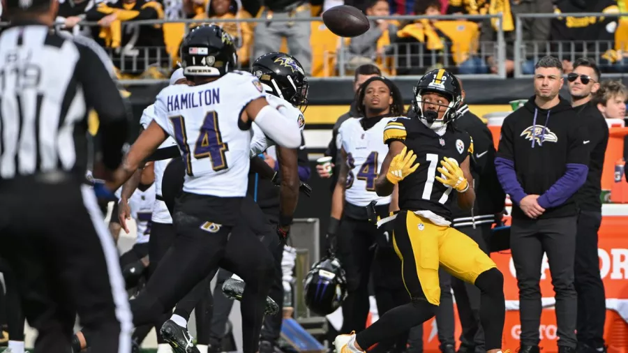 Steelers vencieron 18-16 a Baltimore Ravens