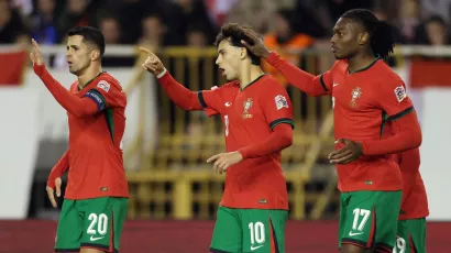 Primer gol de Joao Félix en esta edición de la Nations League