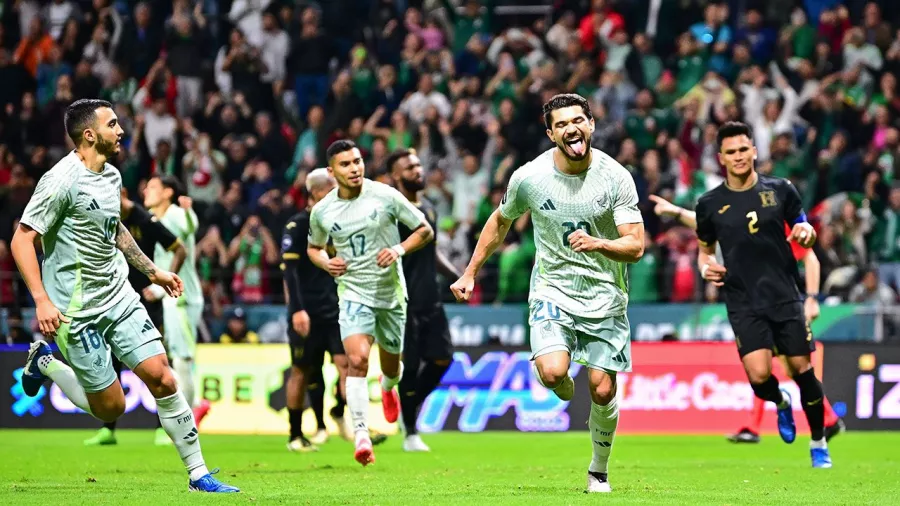 México venció 4-0 a Honduras y el marcador global de los cuartos de final de la Liga de Naciones de CONCACAF cerró en 4-2.