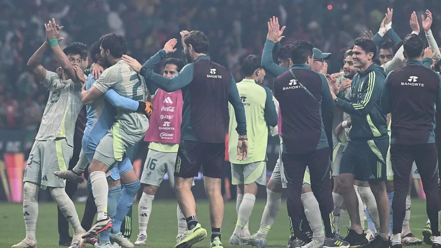 Así festejó el Tri la remontada en Toluca y el pase al final four de la Nations League.