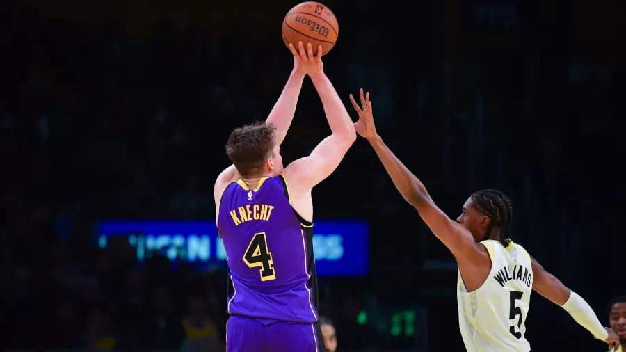 Dalton Knecht, la nueva 'joya' de los Lakers