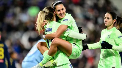 Una nueva goleada del Barcelona femenil en Champions League