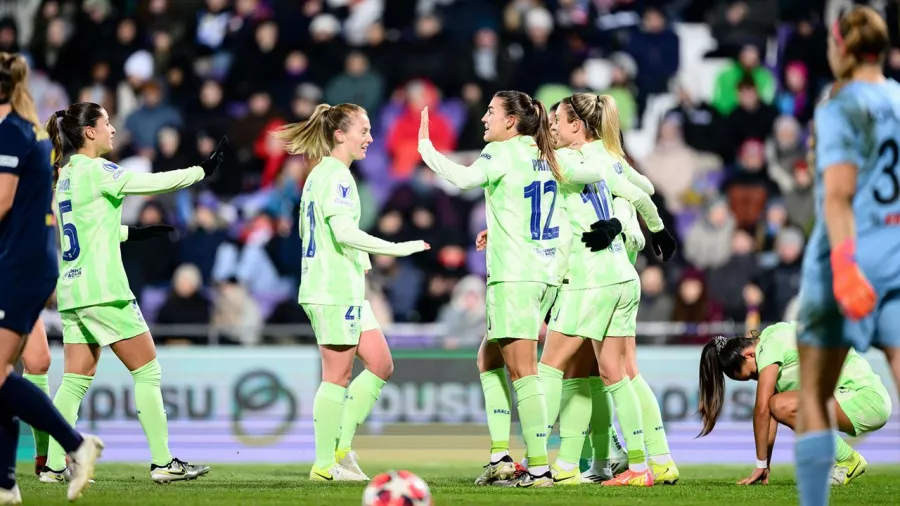 Una nueva goleada del Barcelona femenil en Champions League