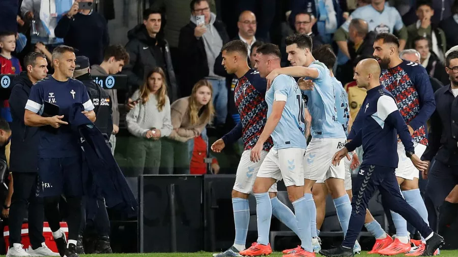 Celta de Vigo estuvo cerca de un triunfo histórico