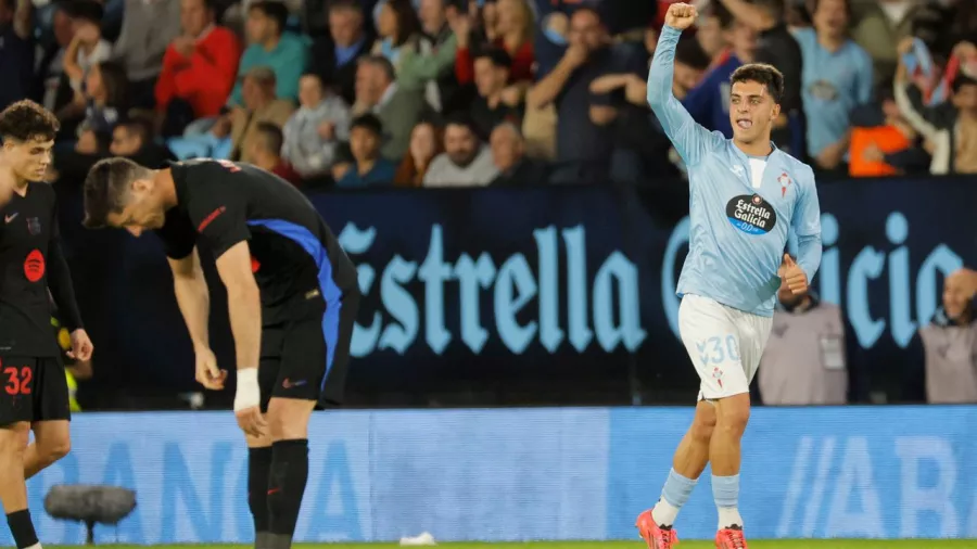 Celta de Vigo estuvo cerca de un triunfo histórico