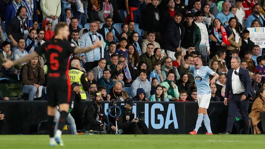 Celta de Vigo estuvo cerca de un triunfo histórico