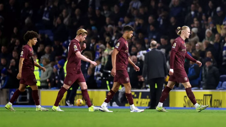 Derrota más abultada (0-4) del City en el Etihad en donde juega desde 2003